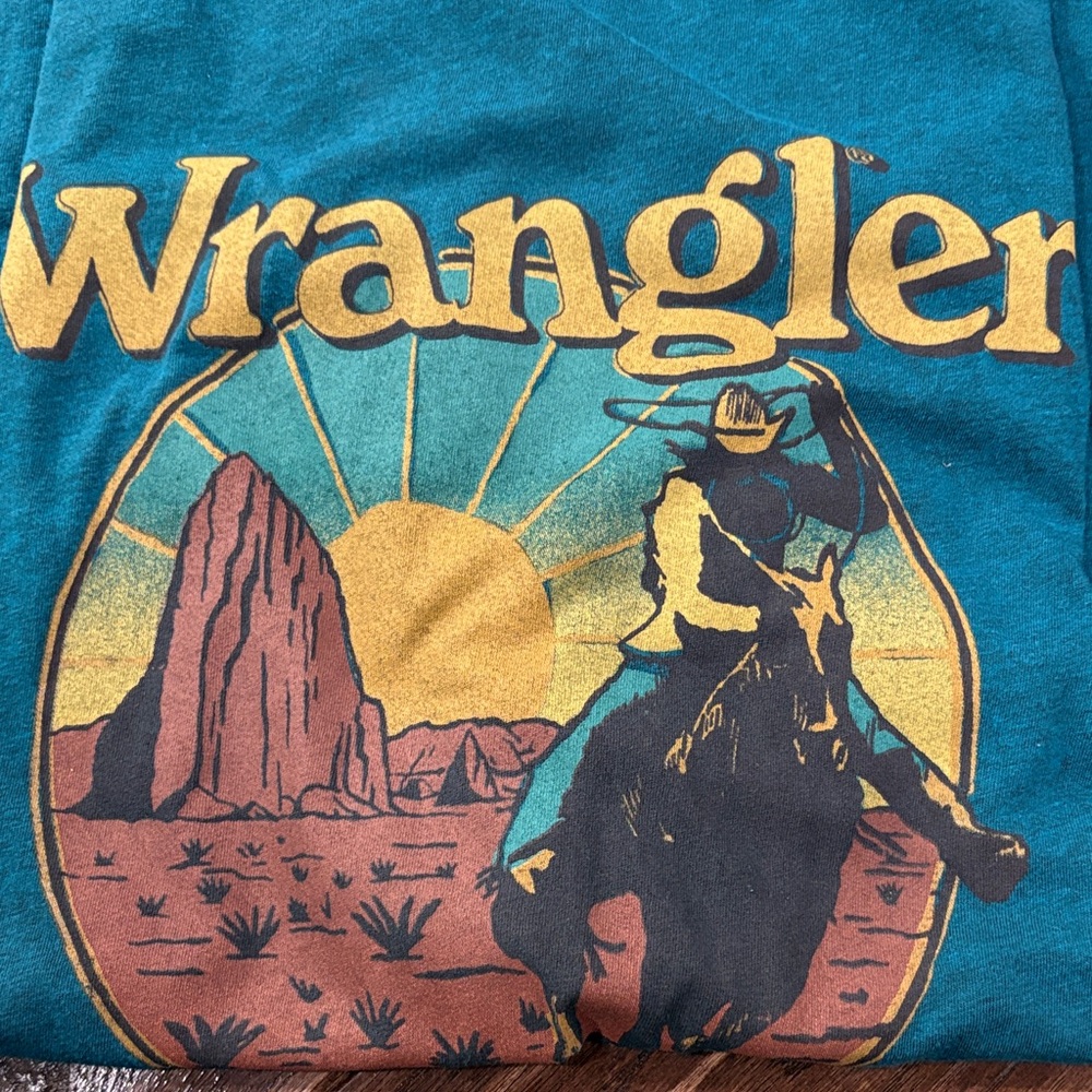 Wrangler cowgirl t-shirt